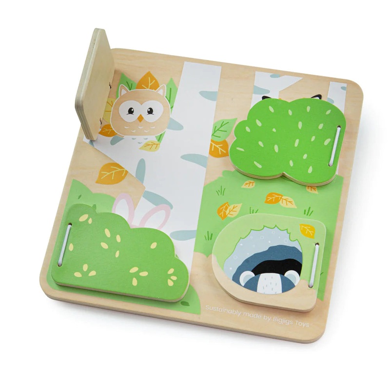 Bigjigs Woodland Hide and Seek Puzzle