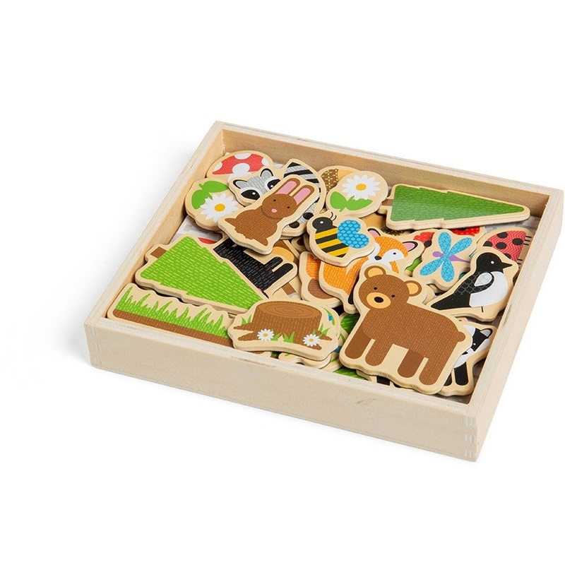 Bigjigs Woodland Magnets