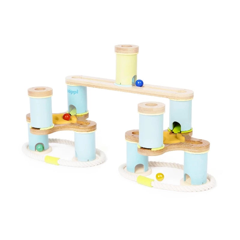 Boppi Bamboo Marble Run Accessory Pack  Crossrail