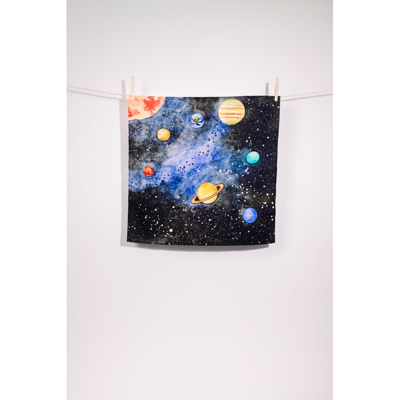 Wondercloths  - Learning Cloth The Solar System - Midi