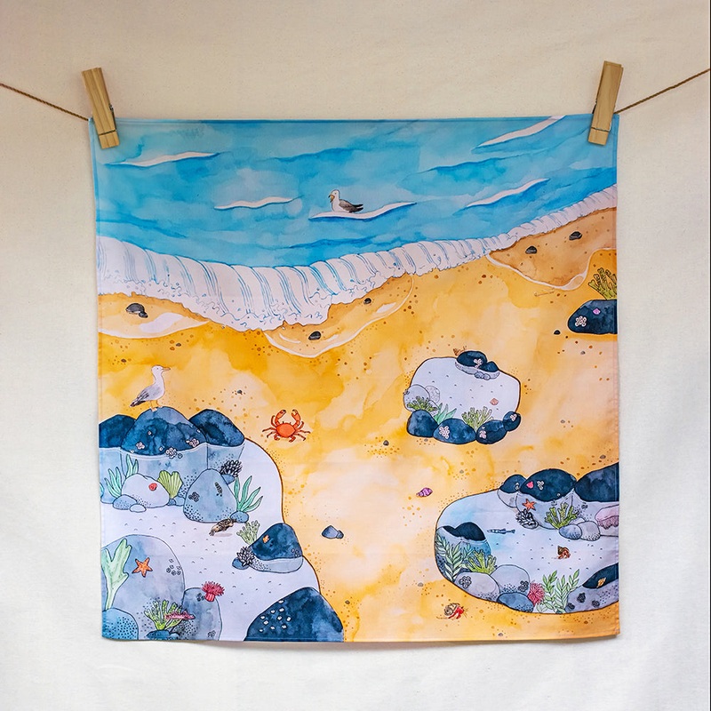 Wondercloths  - Rock Pool Life - Maxi