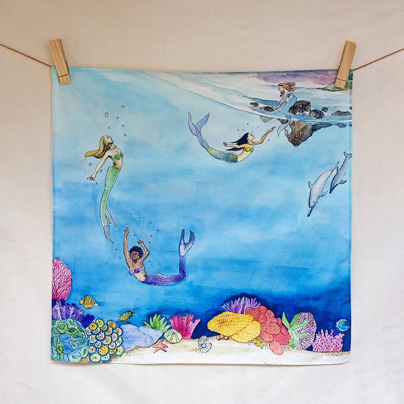 Wondercloths  - Tales of Mermaids - Maxi