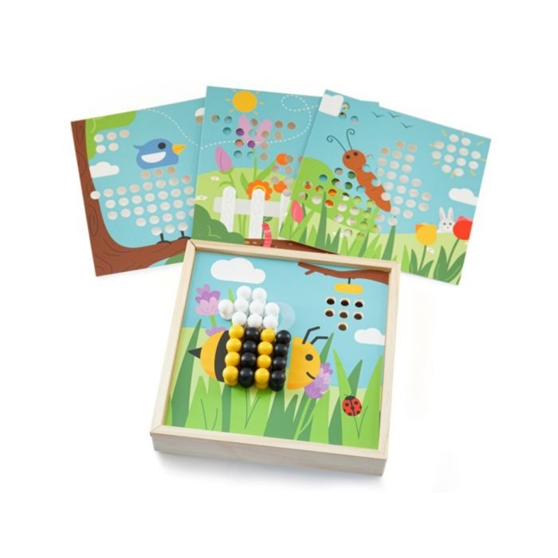 Bigjigs Garden Art Peg Board