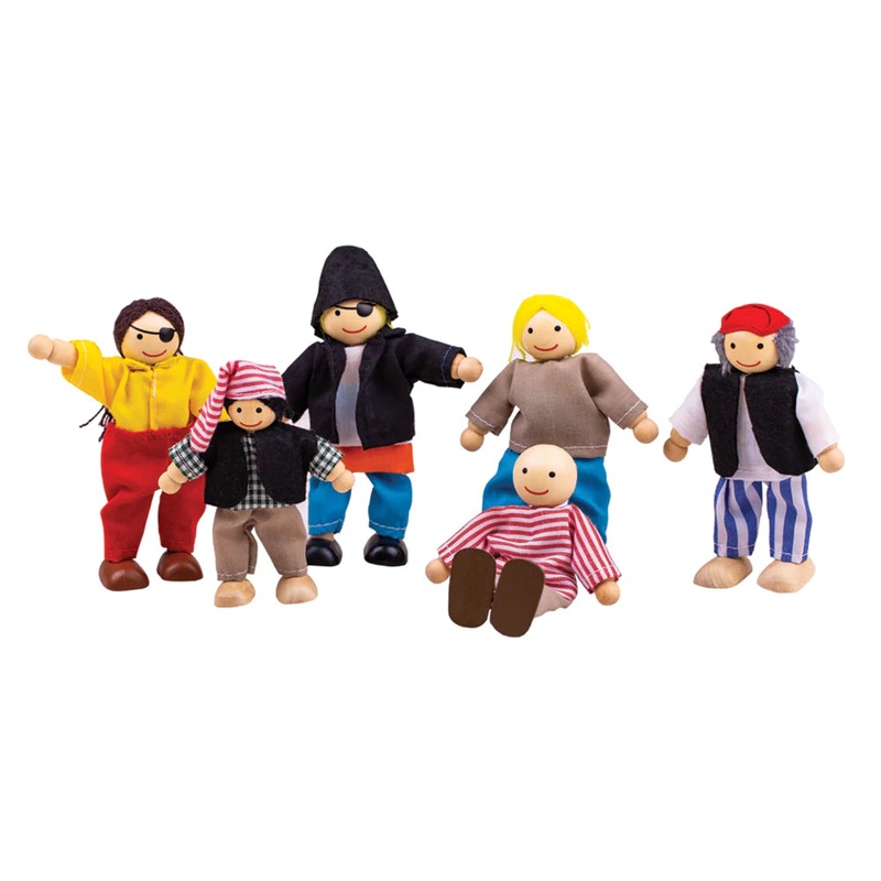 Bigjigs Heritage Playset Pirates Set