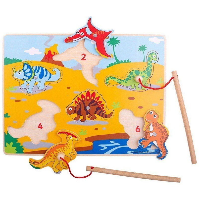 Bigjigs Magnetic Dino Fun
