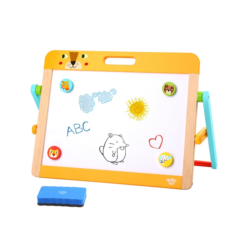 Tooky Toy Wooden Wooden Table Top Easel