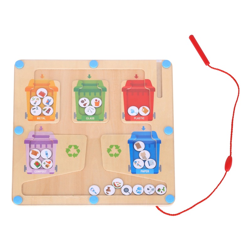 Tooky Wooden Wooden Recycling Maze