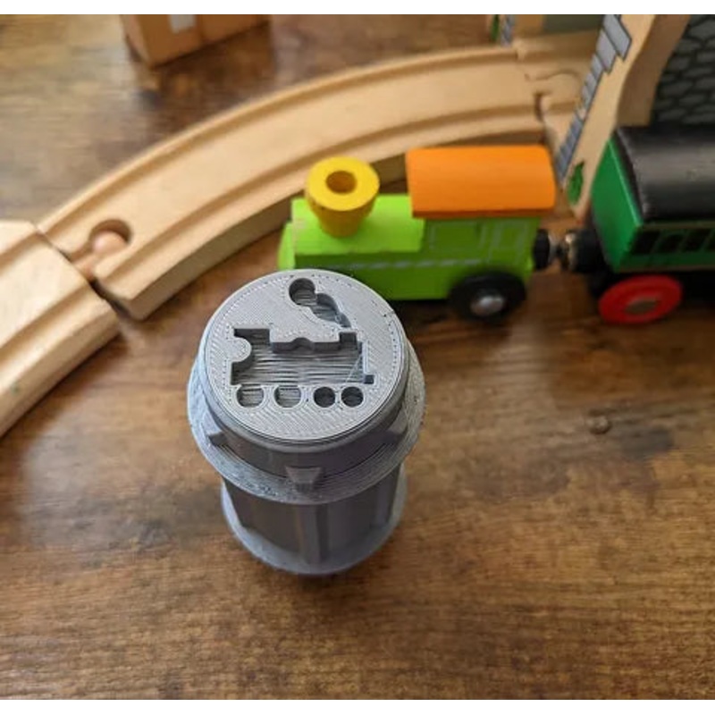 Train Dough Roller