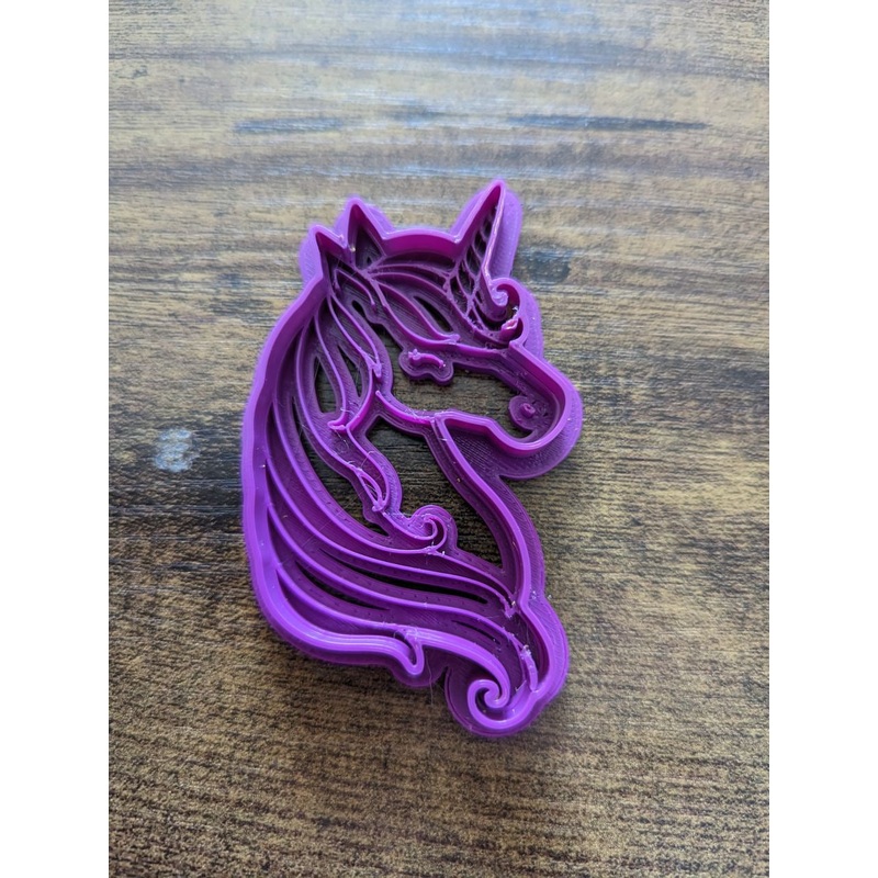 Unicorn Dough Cutter & Puck Set