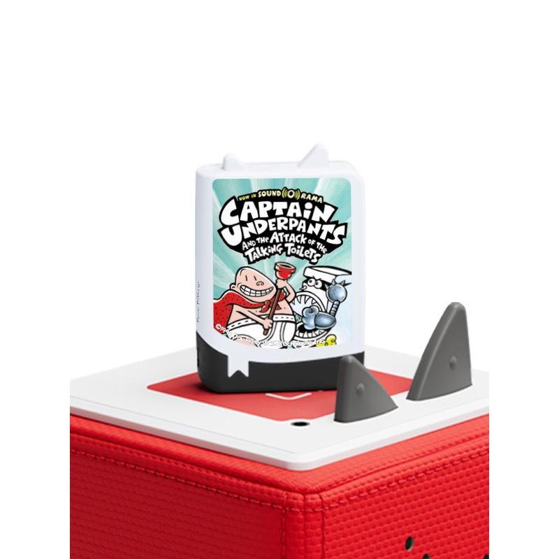 Tonies - The Adventures of Captain Underpants and the Attack of the TalkingToilets Audiobook Pocket Tonie