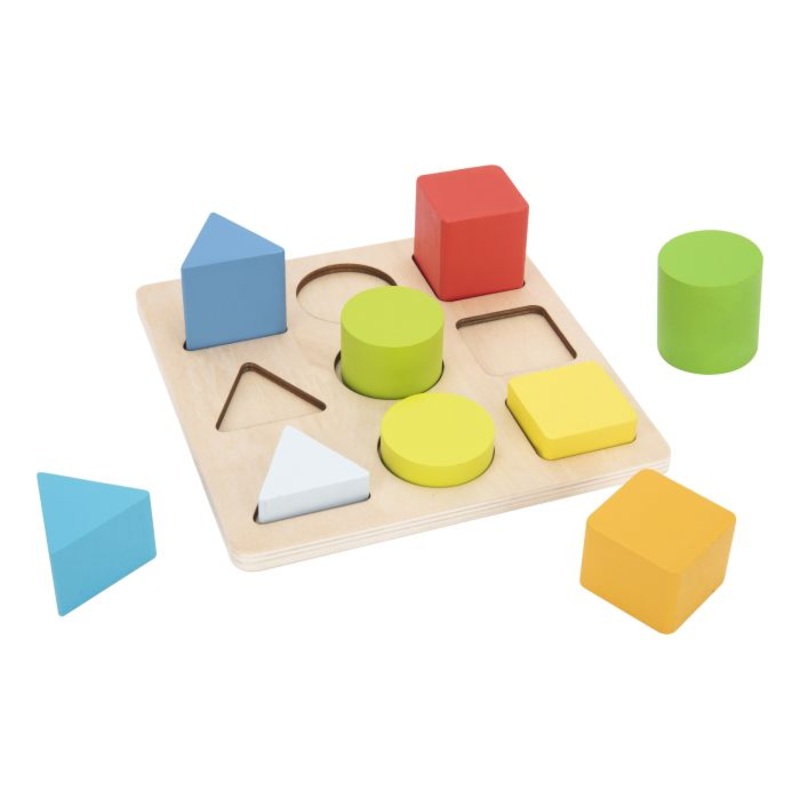 Tooky Toy Wooden Colour and Shape Sorter