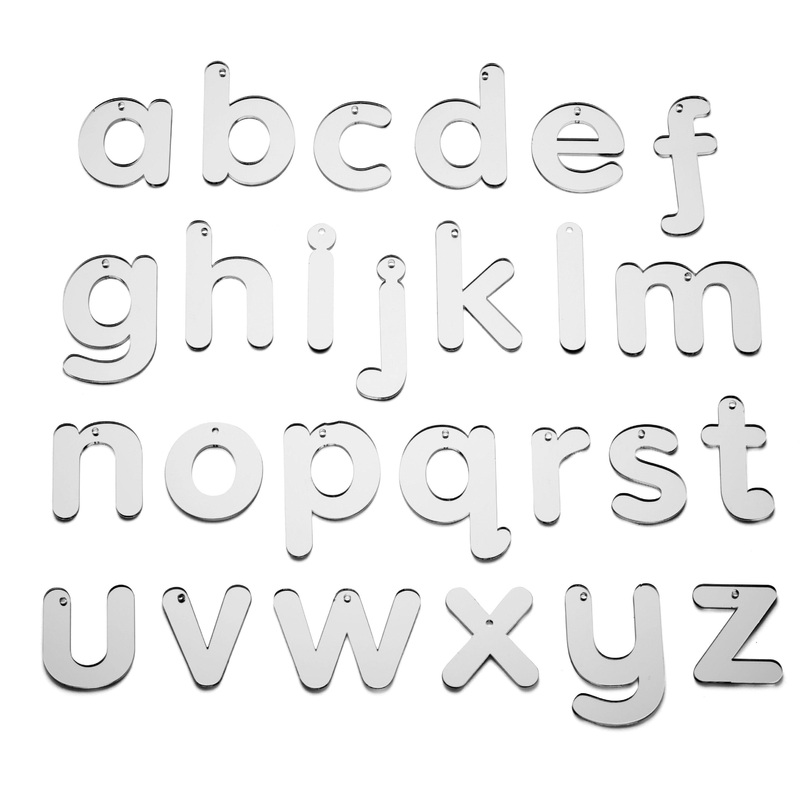 Tickit Mirror Letters Lower Case - Pk26