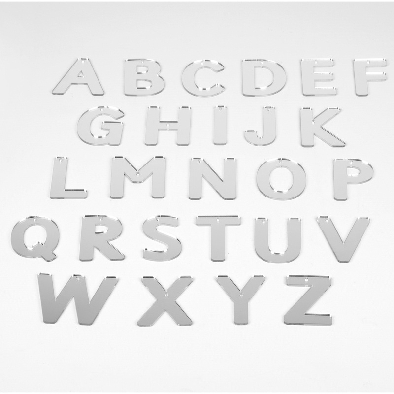 Tickit Mirror Letters Upper Case - Pk26
