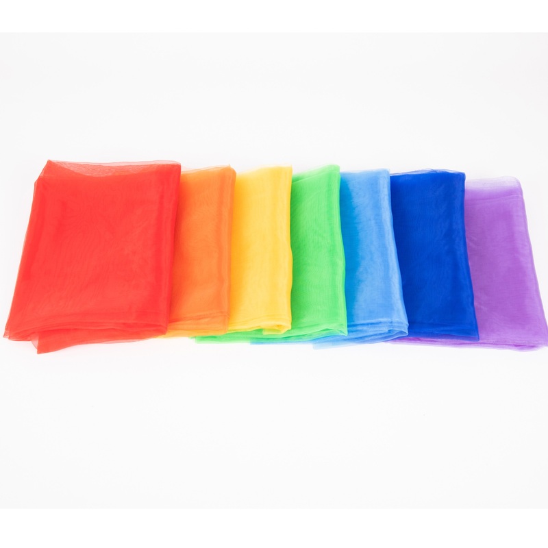 Tickit Rainbow Organza Fabric - 7 Colour Options