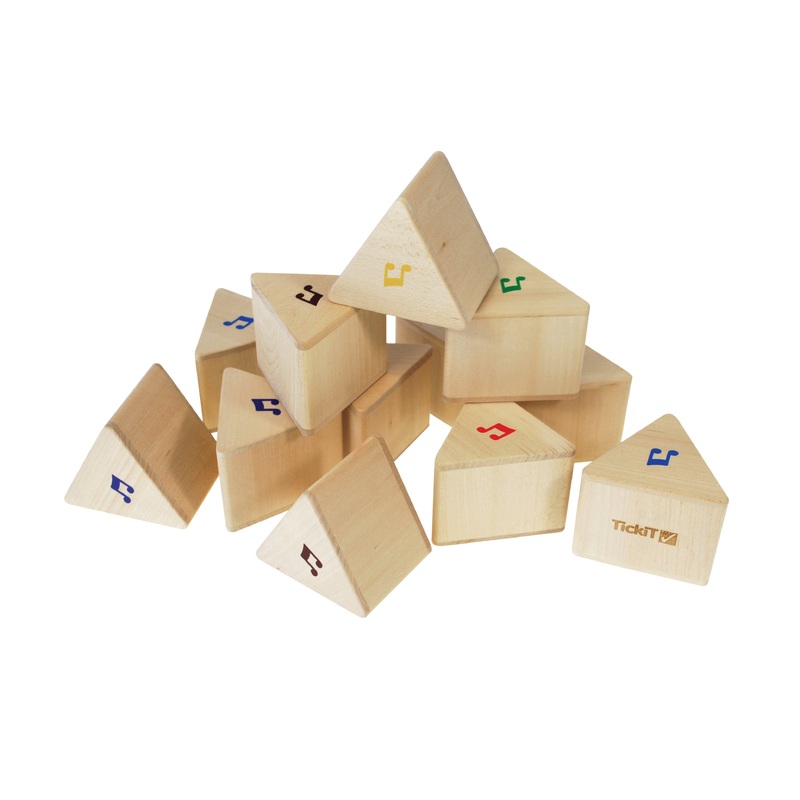Tickit Sensory Sound Prism Set of 12