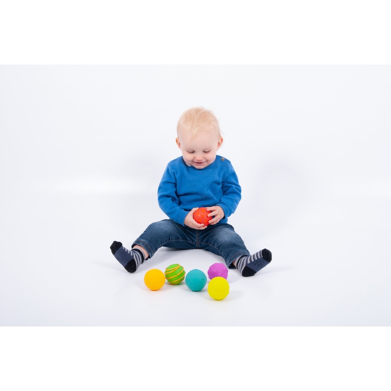Tickit Sensory Texture Balls - 6Pk