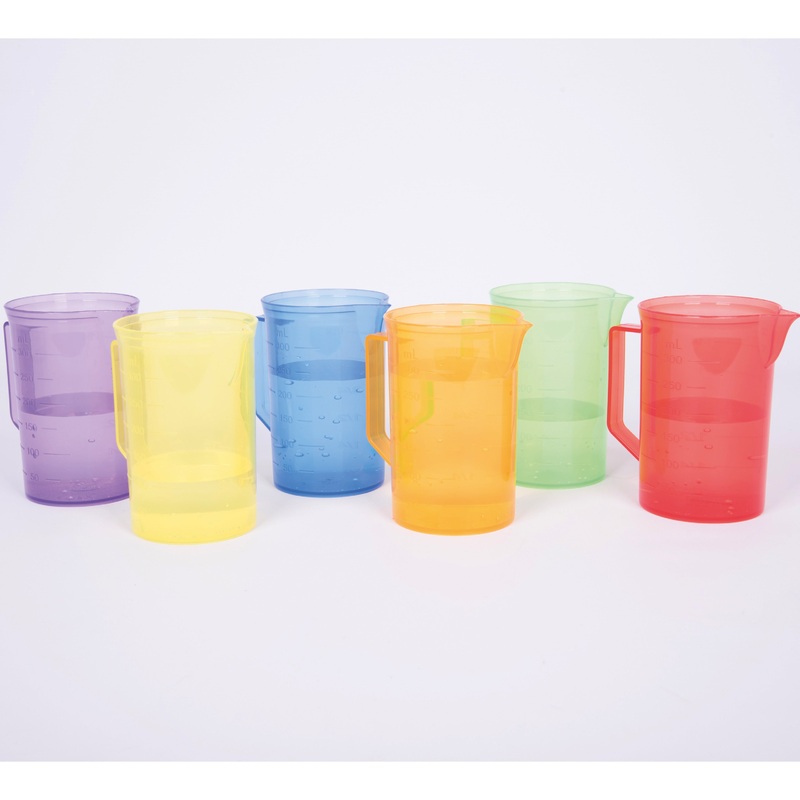 Tickit Translucent Colour Jugs kit