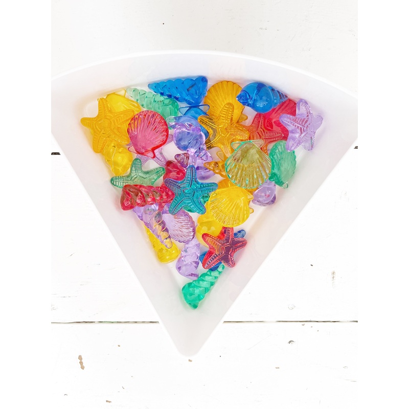 TickiT Translucent Colour Shells - Pk36