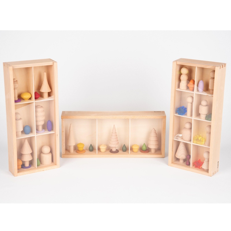 TickiT Wooden Discovery Boxes