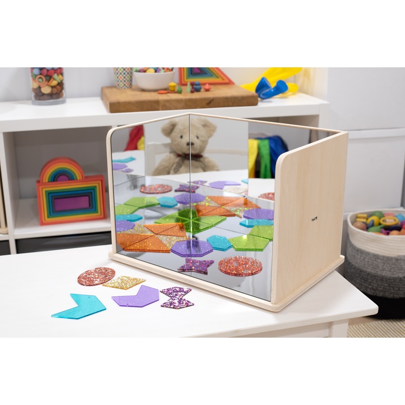 TickiT Wooden Exploratory Mirror- FREE POSTAGE