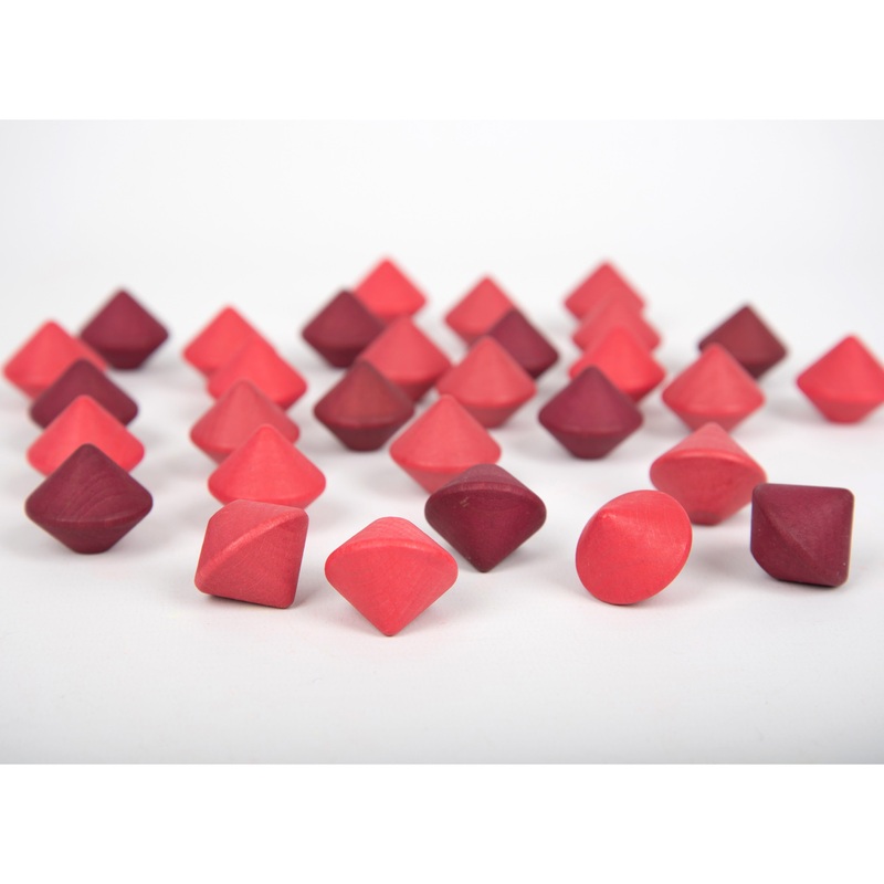 Tickit Wooden Loose Parts Treasures Jewel - Pk15
