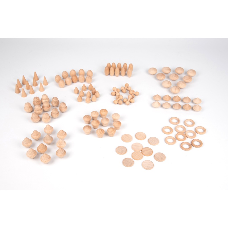 Tickit Wooden Treasures Natural Set - Pk120