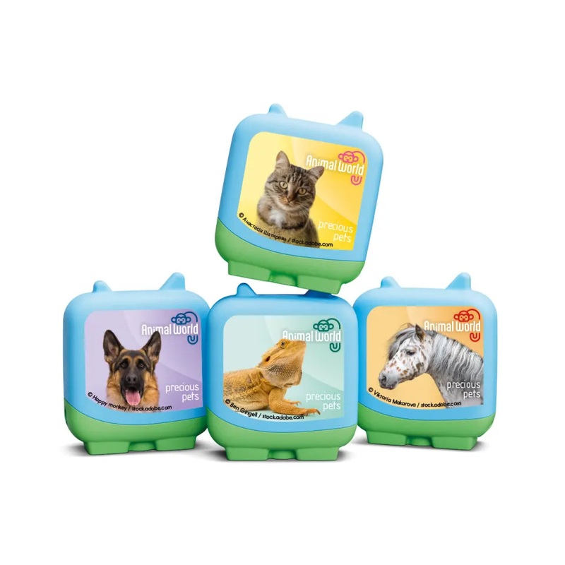 Tonies - Animal World: Precious Pets Audio Clever Pocket Tonie Set