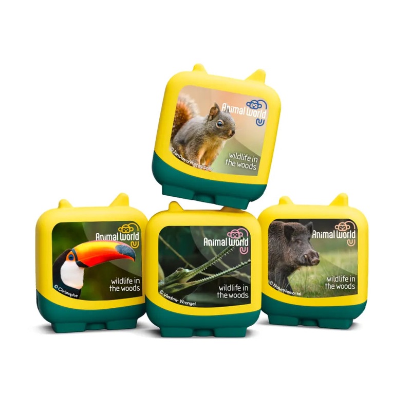 Tonies - Animal World Wildlife In The Woods Audio Clever Pocket Tonie Set