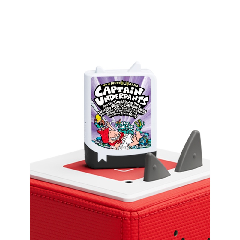Tonies - Captain Underpants and the Invasion of the Incredibly Naughty Cafeteria Ladies from Outer Space Audiobook Pocket Tonie