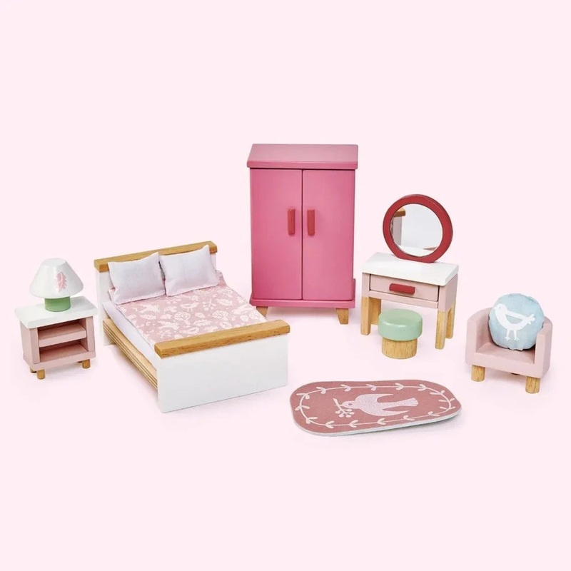 Tenderleaf Dolls House Bedroom Furniture