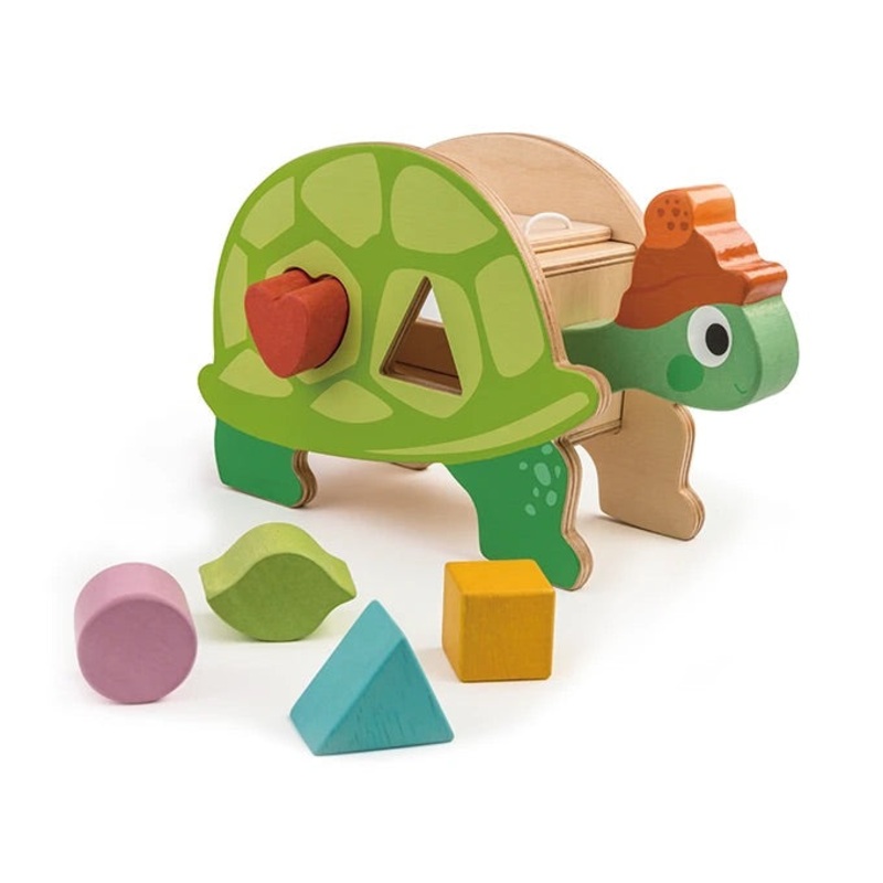 Tenderleaf Tortoise Shape Sorter