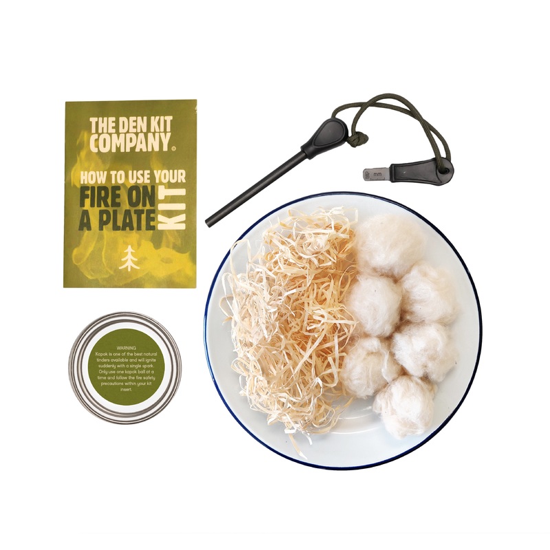 The Den Kit Fire on a Plate Kit