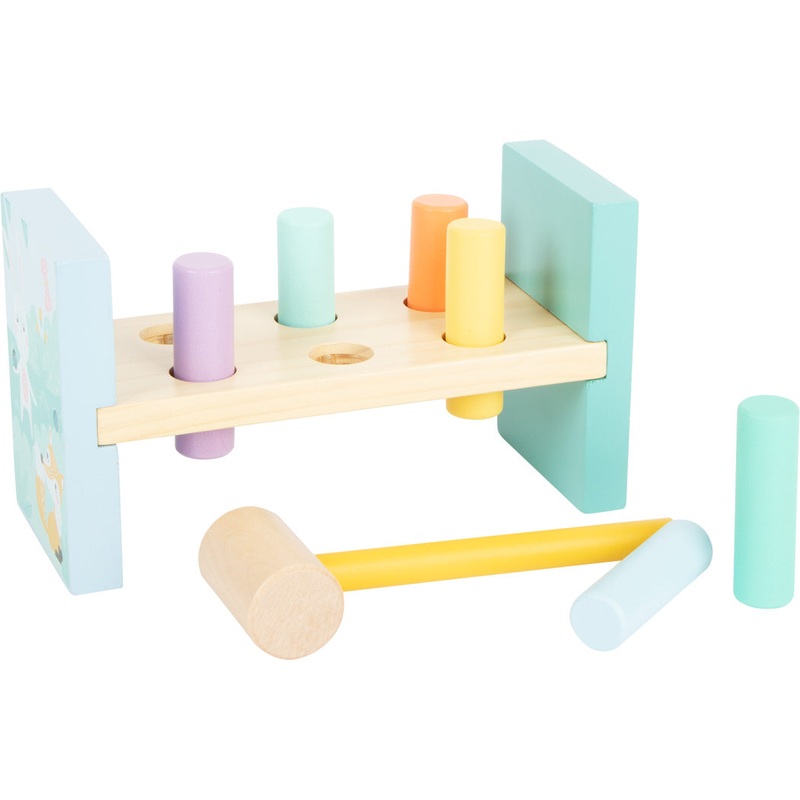Small Foot Hammering Bench Pastel