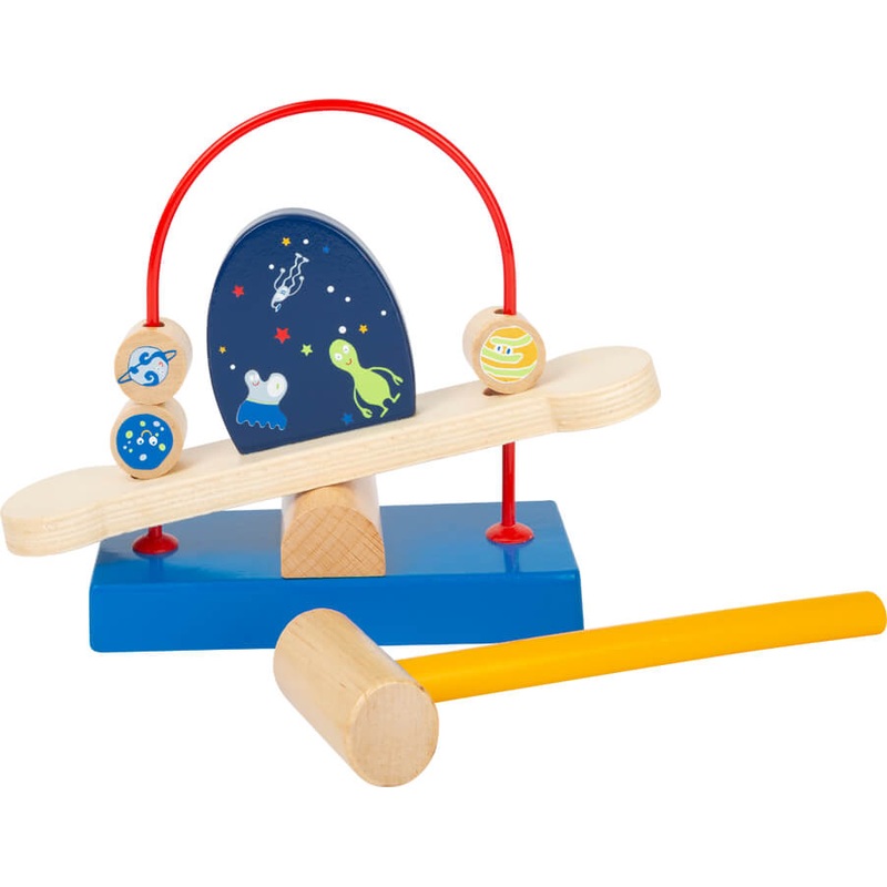 Small Foot Hammering Game - Space