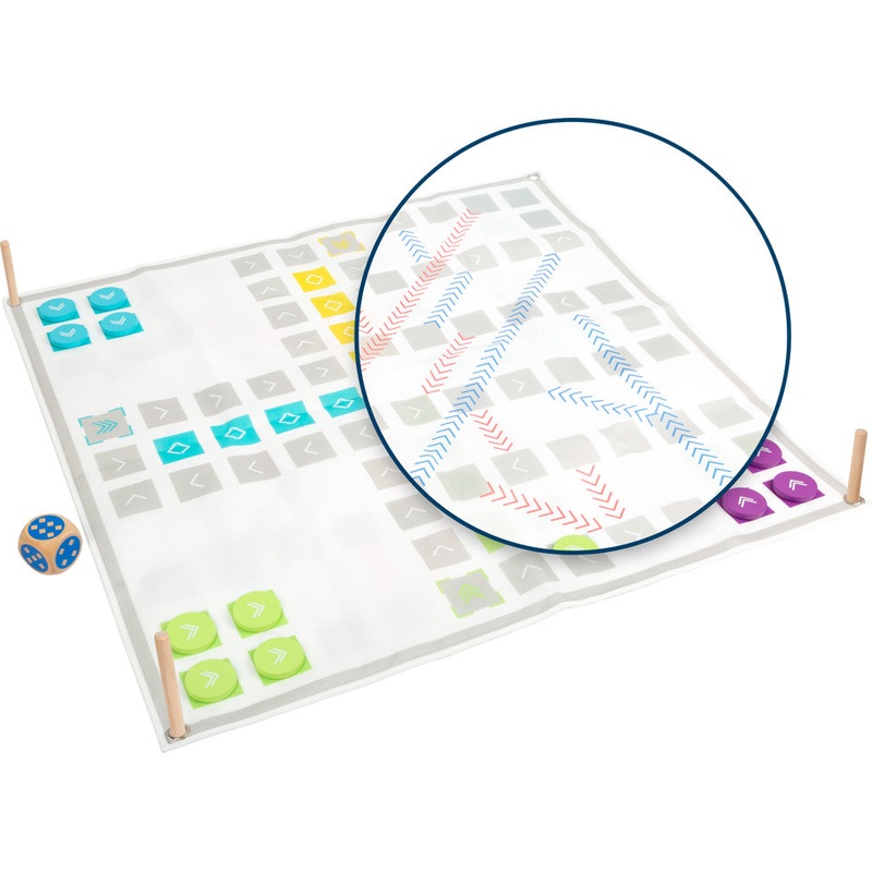 Small Foot Ludo and Ladders Game