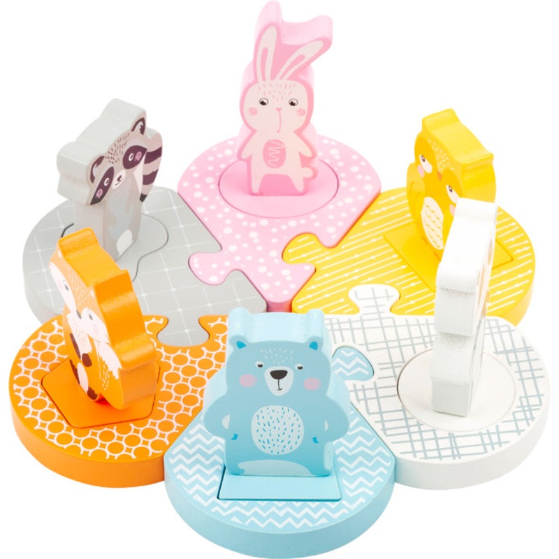 Small Foot Pastel Shape-Fitting Puzzle
