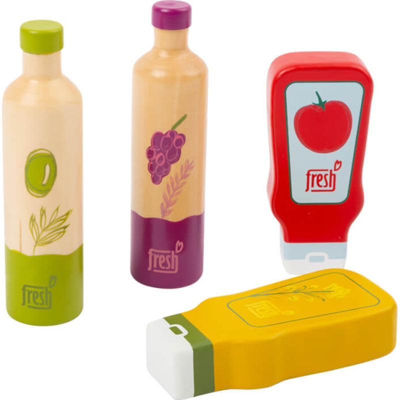 Small Foot Sauces and Oil Set