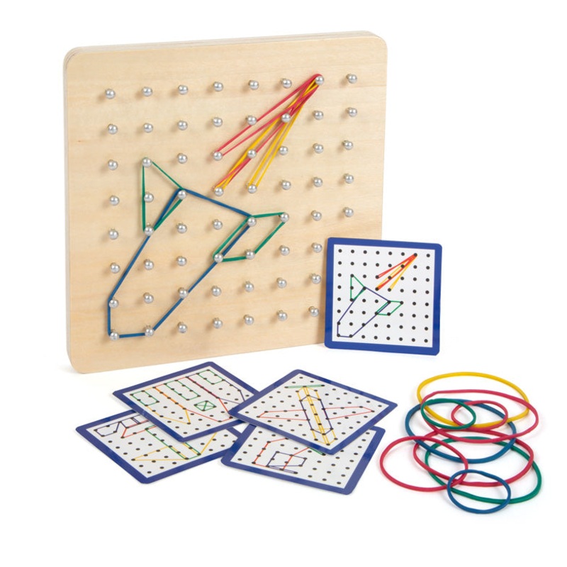 Small Foot Wooden Geoboard