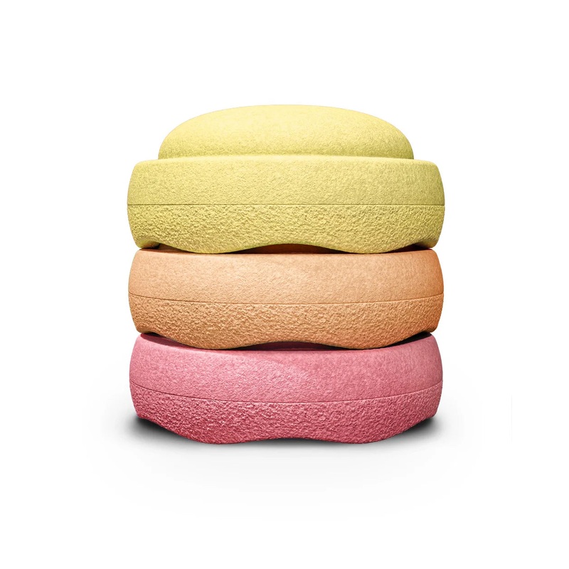 Stapelstein Original Warm Pastel 3 Stepping Stone Set