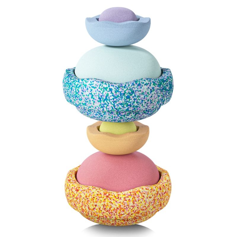 Stapelstein Summer Rainbow Set Pastel