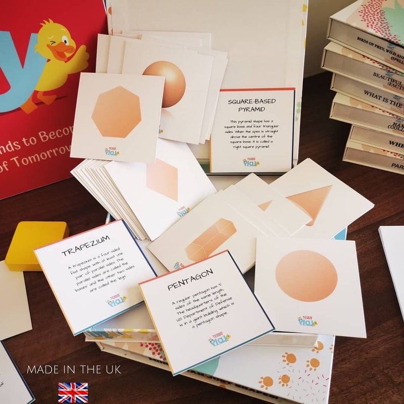 TEDDO PLAY 34 2D & 3D SHAPES LEARNING SET