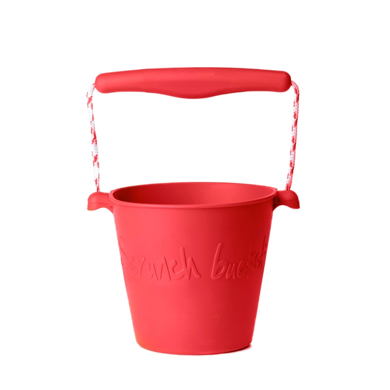 Scrunch Bucket - Strawberry Red