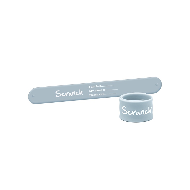 Scrunch Identity Wristband -  Duck Egg Blue