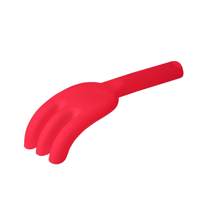 Scrunch Rake -  Strawberry Red
