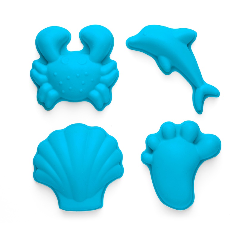 Scrunch Sand Moulds Footprint Set - Blue Sky