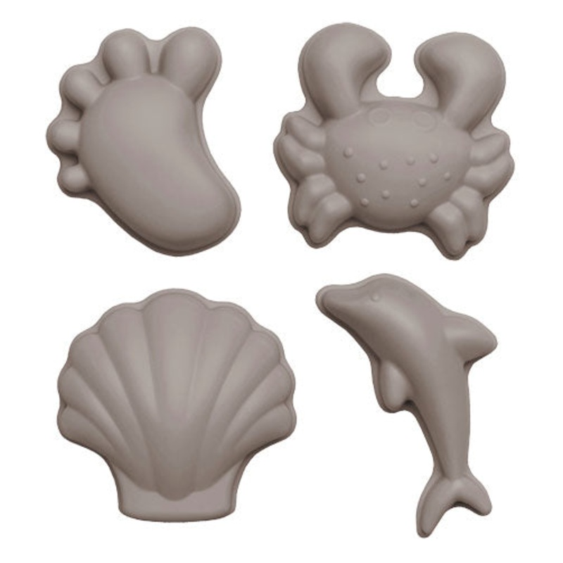 Scrunch Sand Moulds Footprint Set - Mushroom
