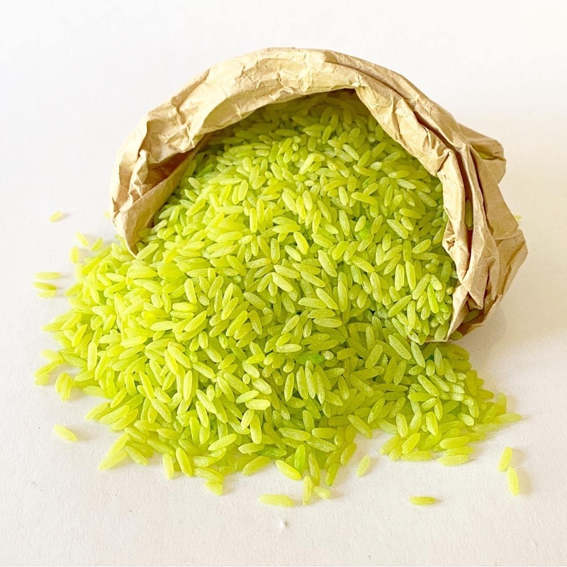 Sensory Scented Rice 175g - Pastel Green