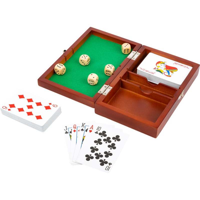 Small Foot Cards and Dice Game Box
