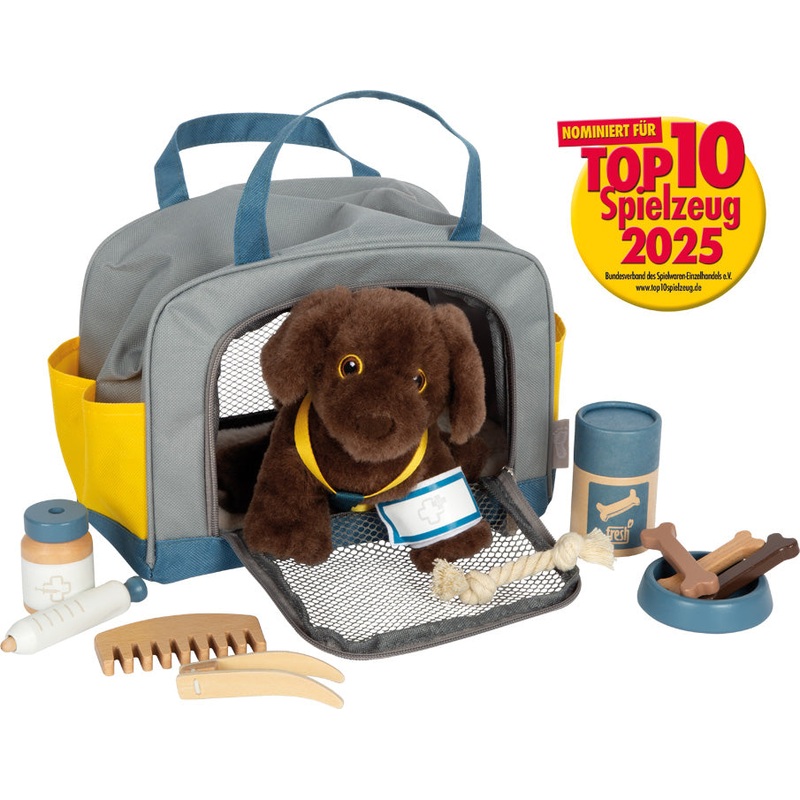 Small Foot Dog with Carry Bag and Care Set