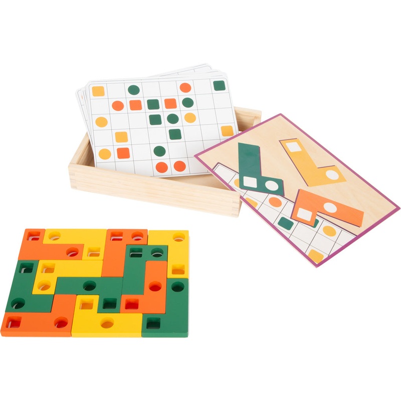 Small Foot Geometric Shapes Wooden Learning Puzzle